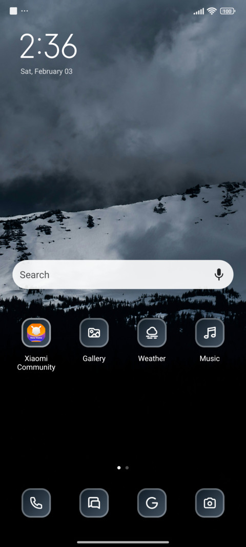 Snow screenshot