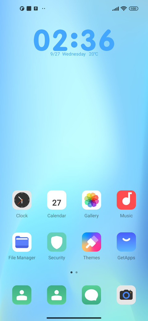 Blue Mist screenshot