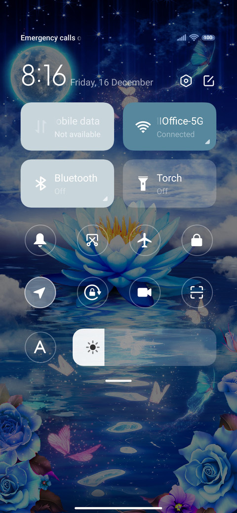 Blue lotus screenshot