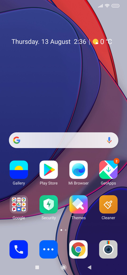 HydrogenOS 11 screenshot