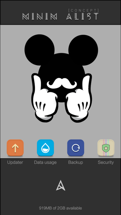 Minim Alist  Concept  screenshot