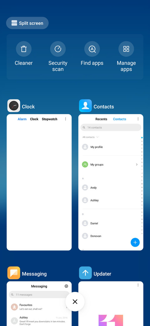 Blue 6X screenshot