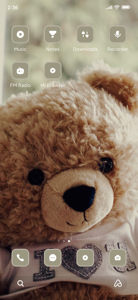 Teddy bear screenshot