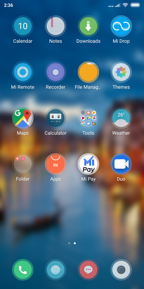 Edition screenshot