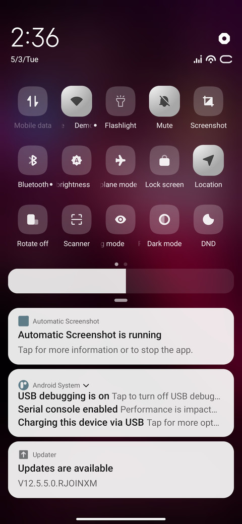 Lines Redish screenshot