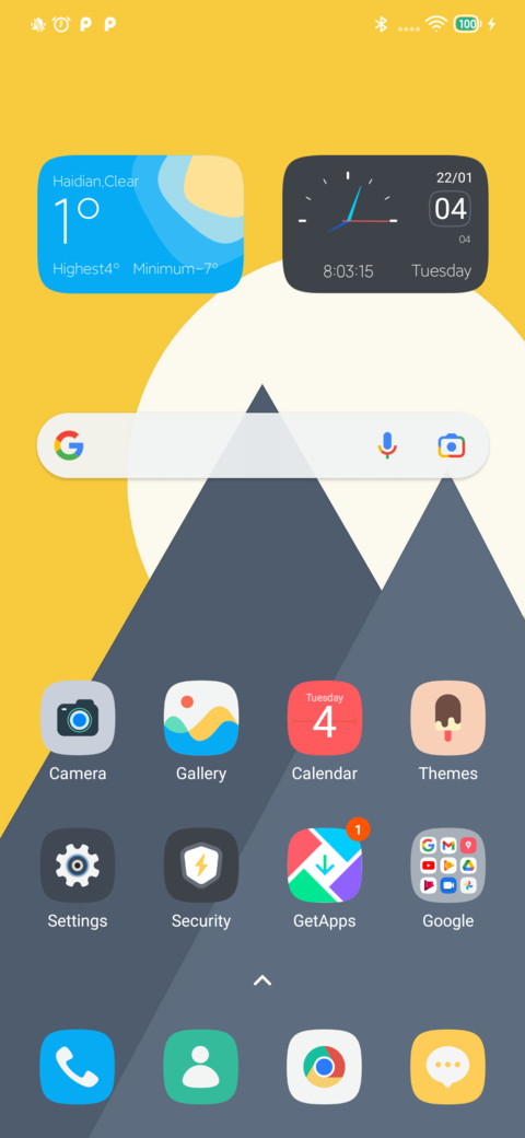 Living OS screenshot