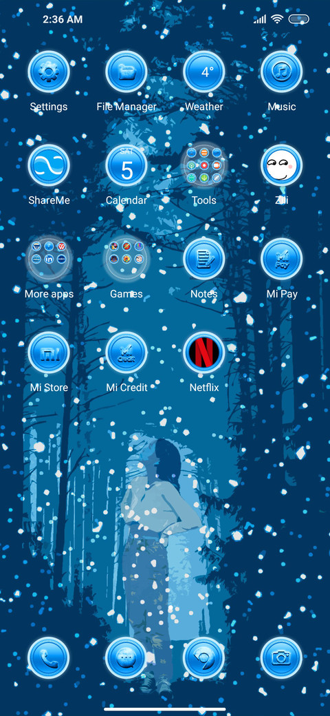 Winter Girl screenshot