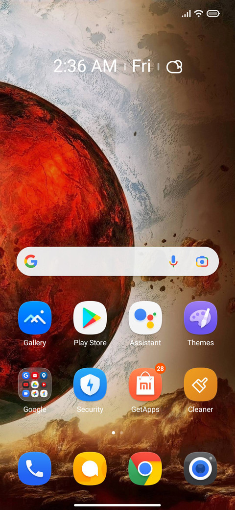 Unique UI screenshot