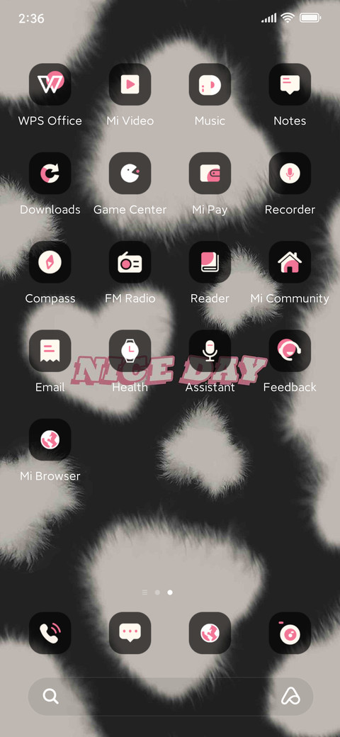 Plush black pink screenshot