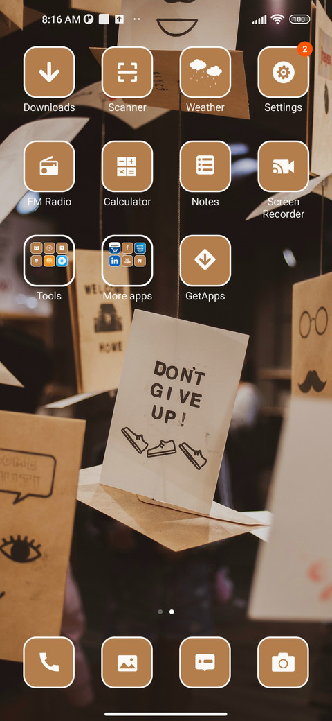 Motivation screenshot