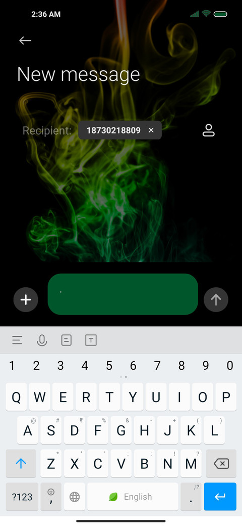 Colorful lamp screenshot