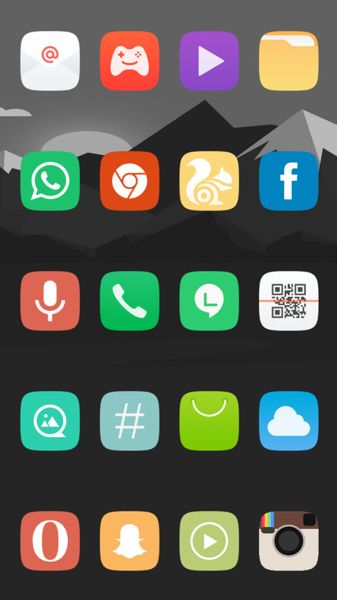 black galaxy ui screenshot