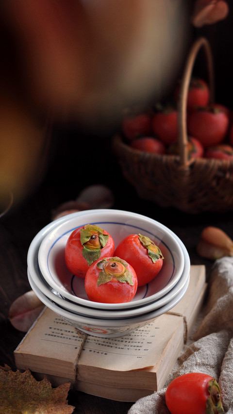 Eating good persimmons to welcome good things screenshot