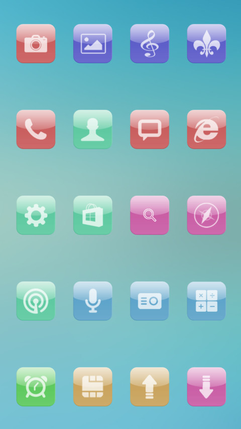 Colourful screenshot
