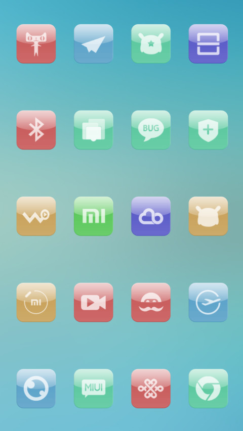Colourful screenshot