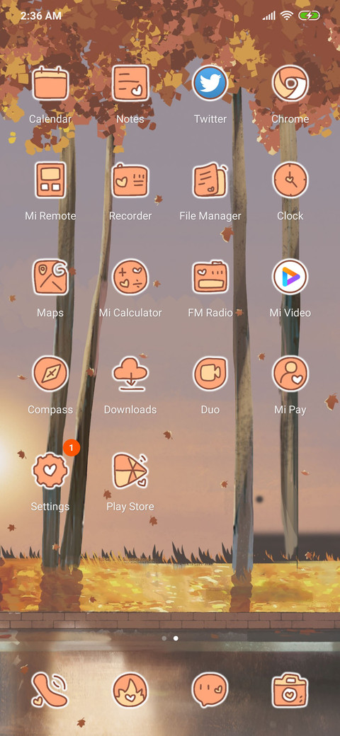 Autumn Maple screenshot