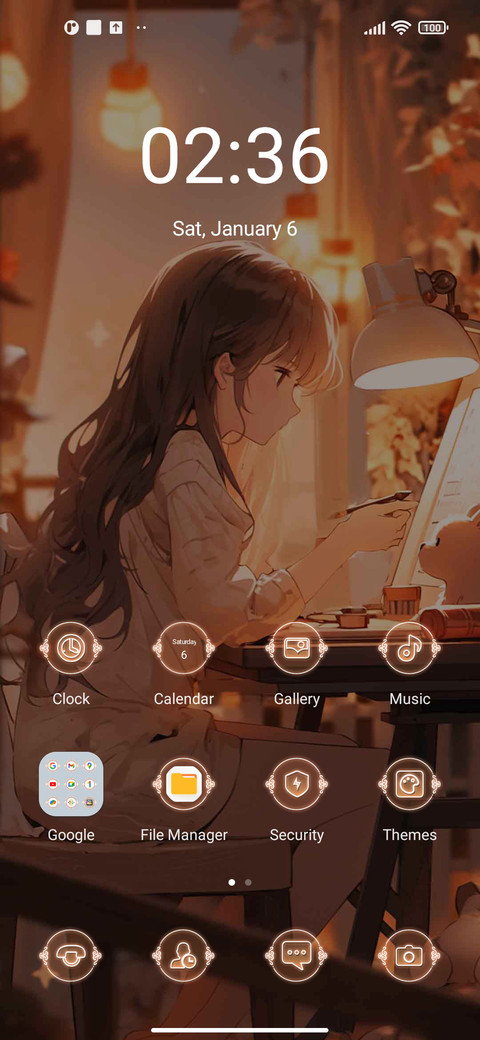 Warm Night screenshot