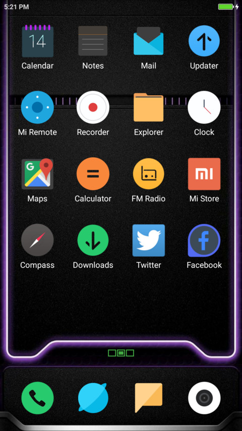 Blacky Os Light screenshot
