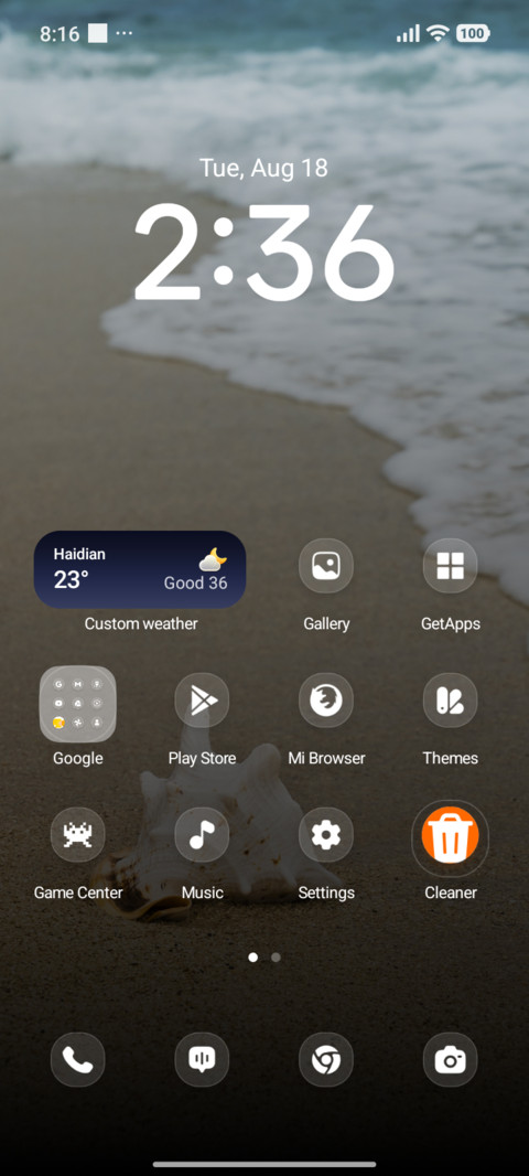 Sandy Shell screenshot
