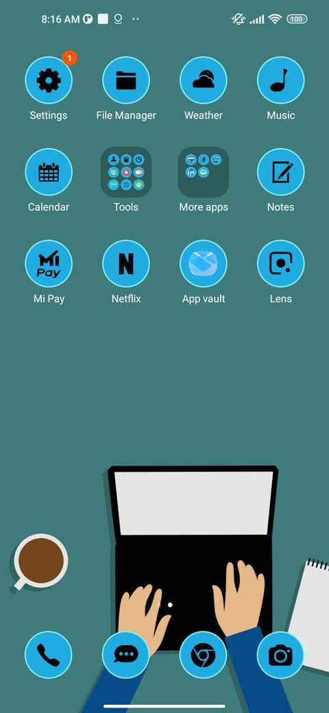 minimal office screenshot