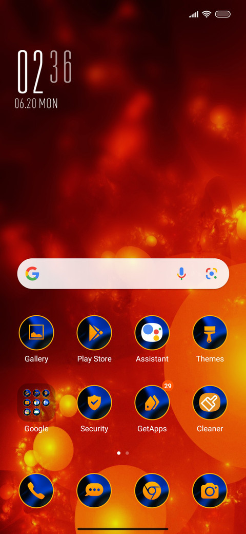 Orange Fine screenshot