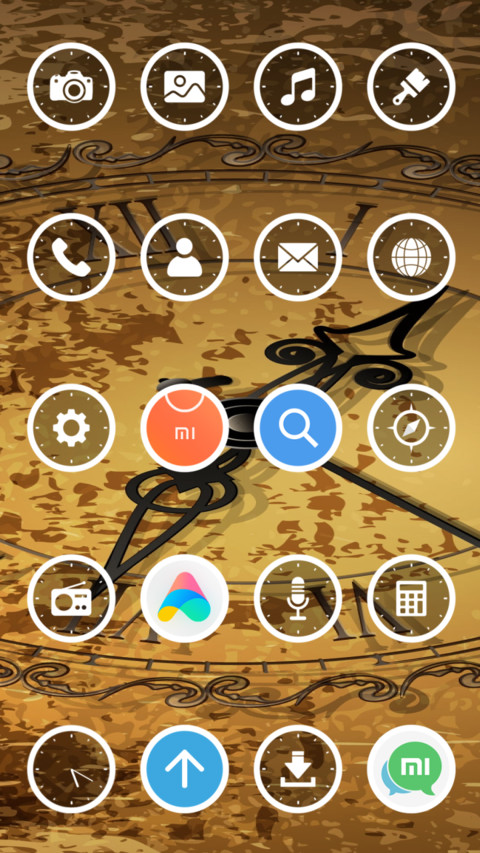 Vintage clock_3MDP screenshot