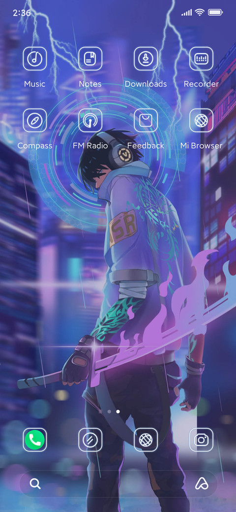 Cyberpunk Samurai screenshot