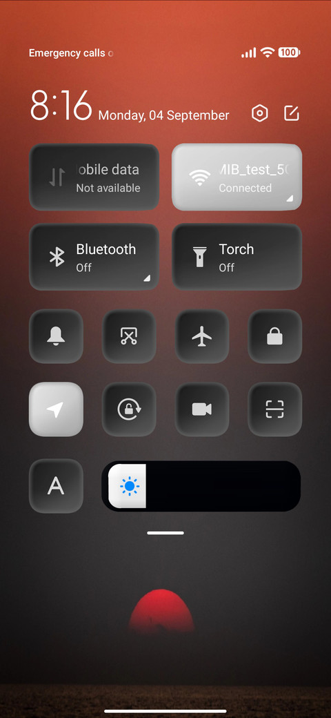 Sunrise screenshot