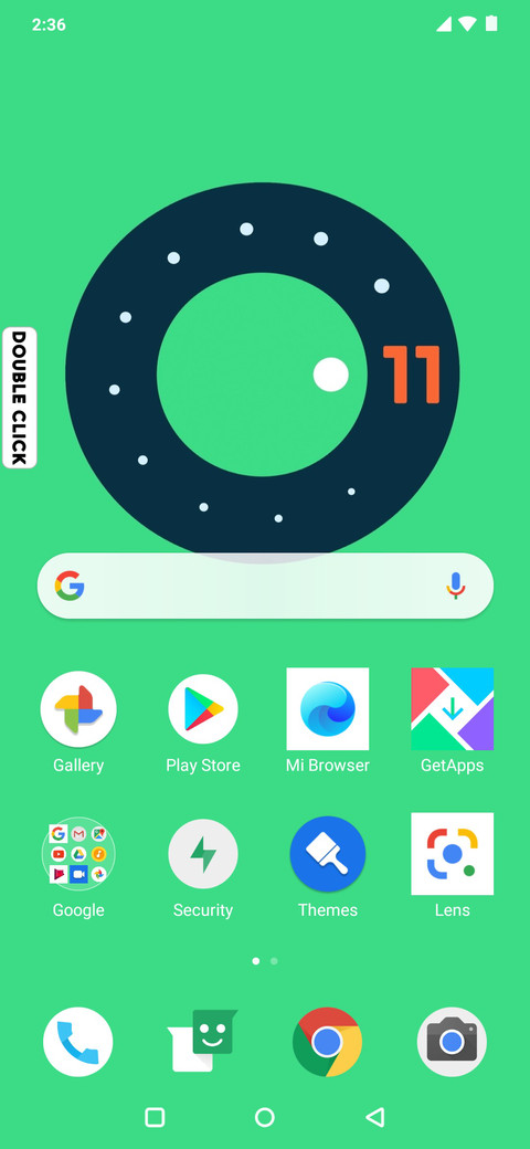 Android 11 v12 screenshot