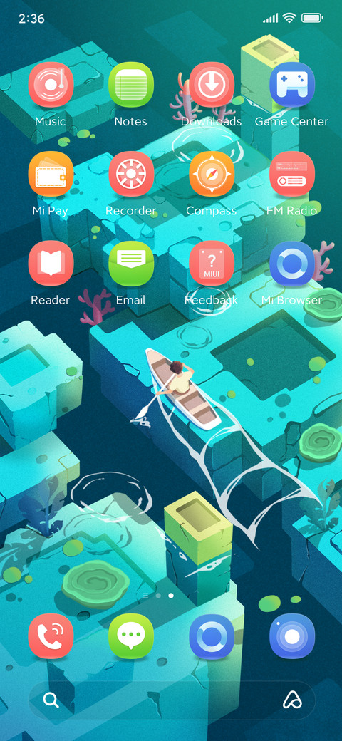 Vision screenshot