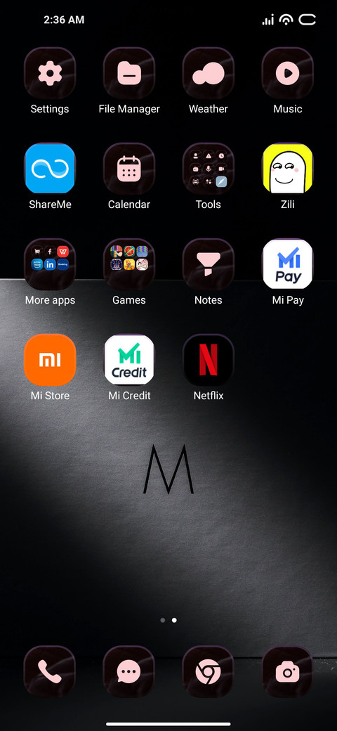 IosDark screenshot