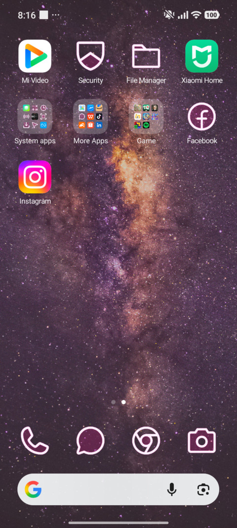 Pink Galaxy screenshot