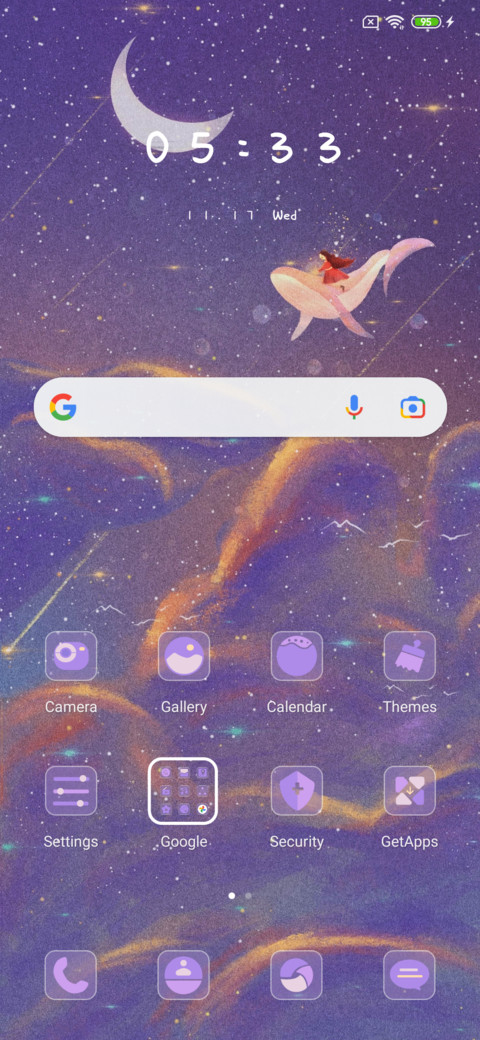 Falling stars screenshot