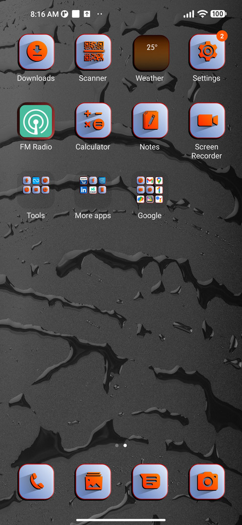 Droplet screenshot