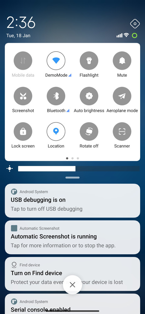 diving screenshot