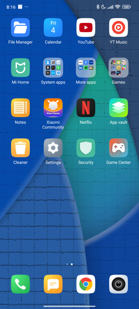 Blue Highlights screenshot