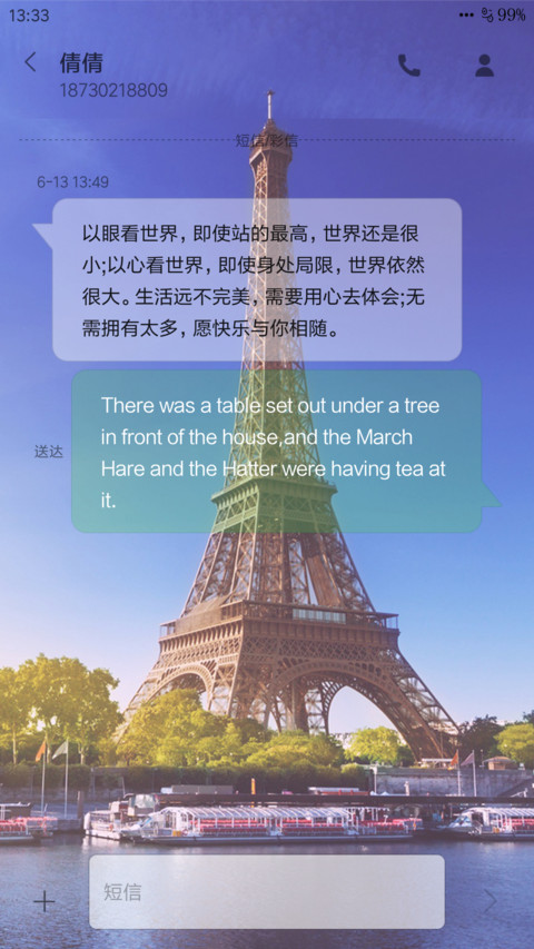 (好评送爱奇艺VIP)相约埃菲尔（全局美化） screenshot