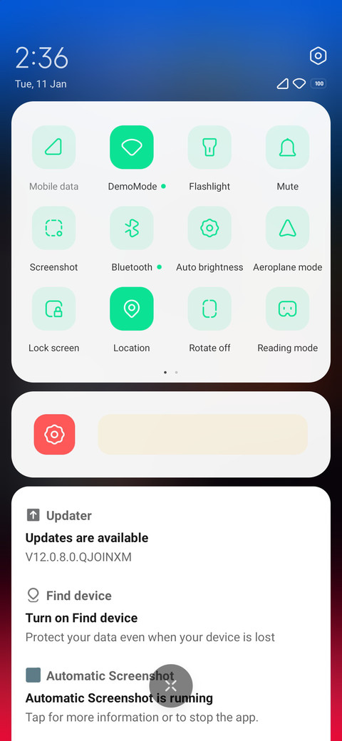 F Lite v11 screenshot
