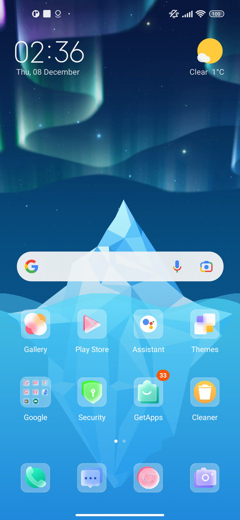 Glacial Aurora screenshot