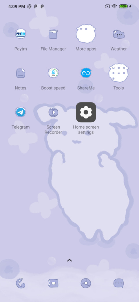 Purple cute screenshot