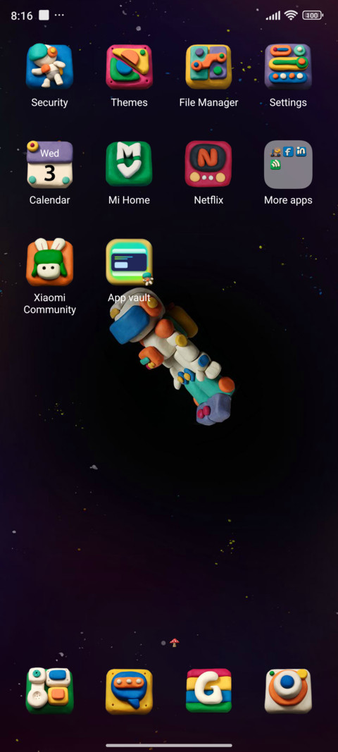SpaceMan Clay screenshot