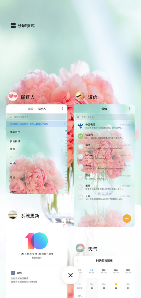 盛开的花朵 screenshot