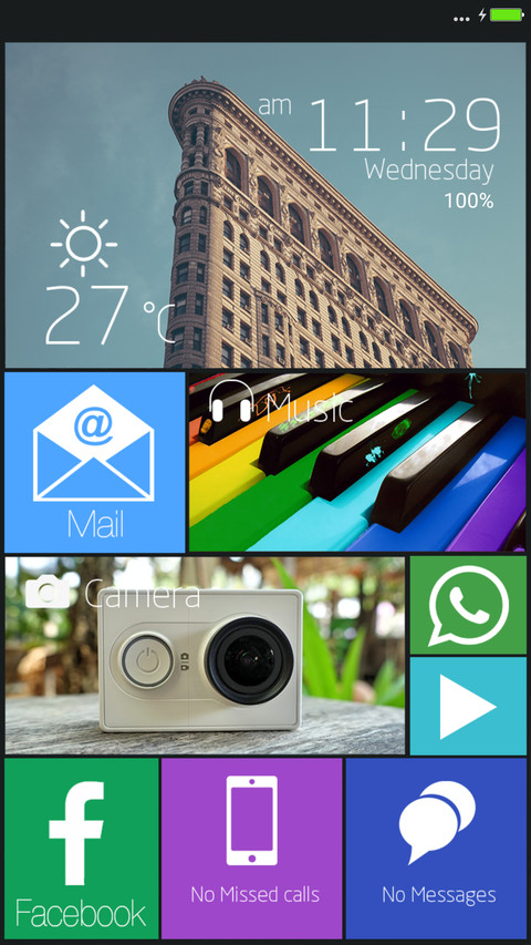 iDroid X screenshot