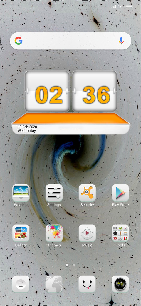 White v10 screenshot