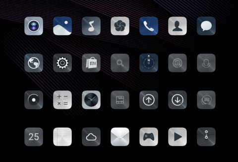 黑色商务 screenshot