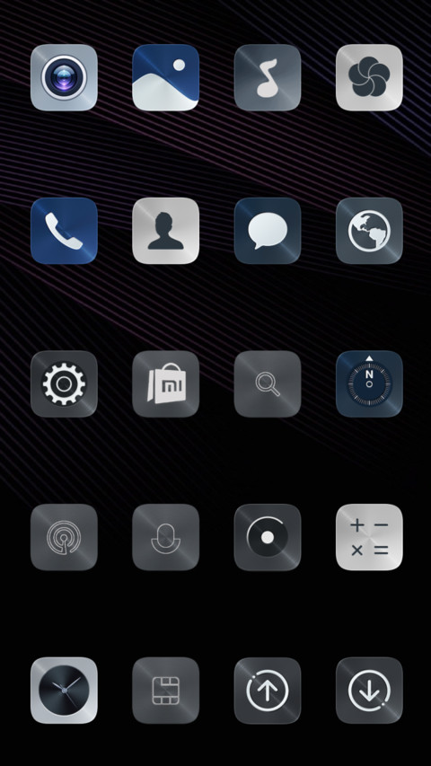 黑色商务 screenshot