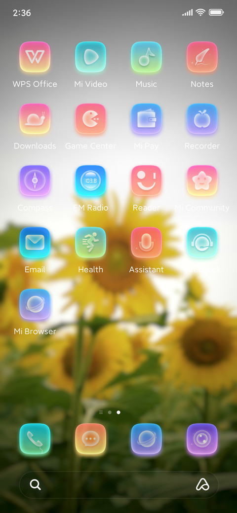 Colourful V screenshot