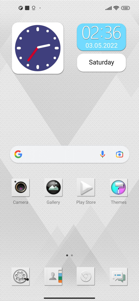 Neumorphism screenshot