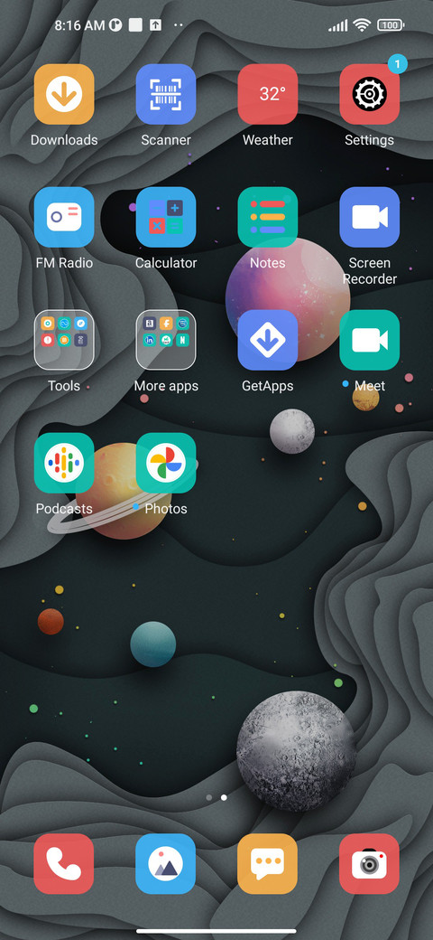 Carving planets screenshot