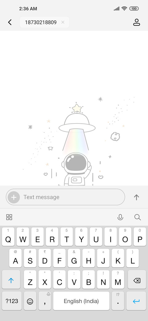 Simple astronaut screenshot